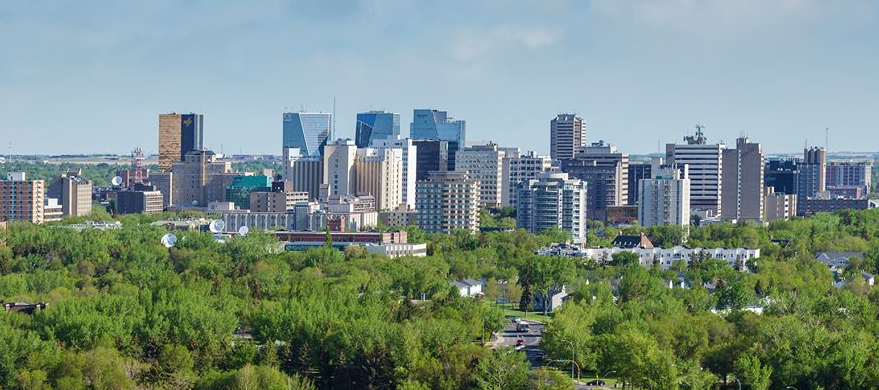 Wascana Park panorama
